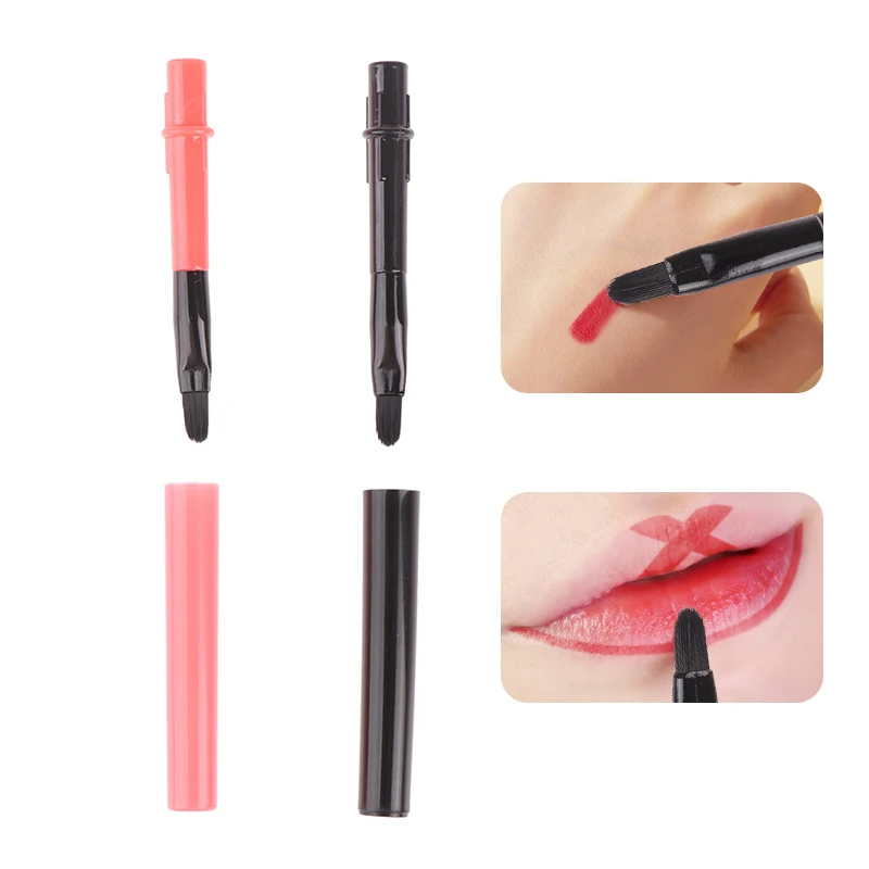 10Pcs/Set Disposable Lip Brush Gloss Wands Applicator Makeup Cosmetic Beauty Tool Lip Liner Brush Lip Makeup Tools