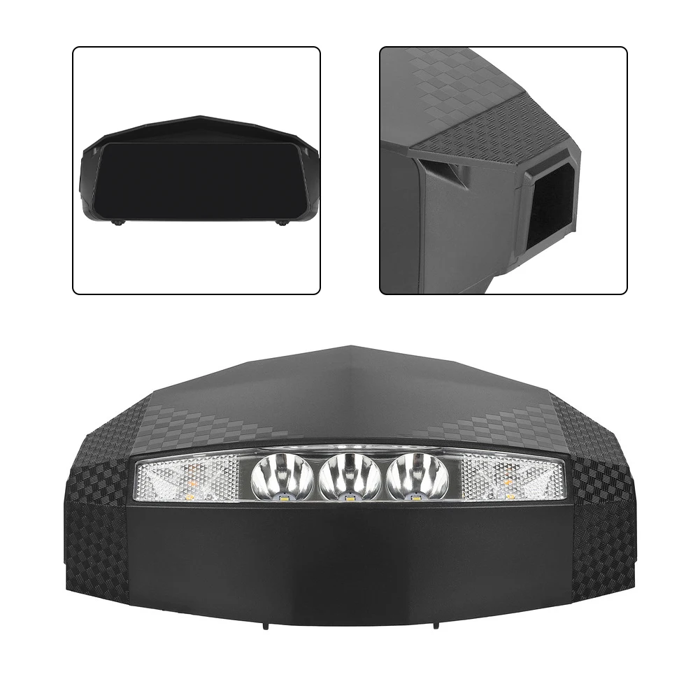 Display Screen With LED Headlight Assembly Parts For Kukirin G3 Electric Scooter Optimal Visibility Display 1pc Assembly