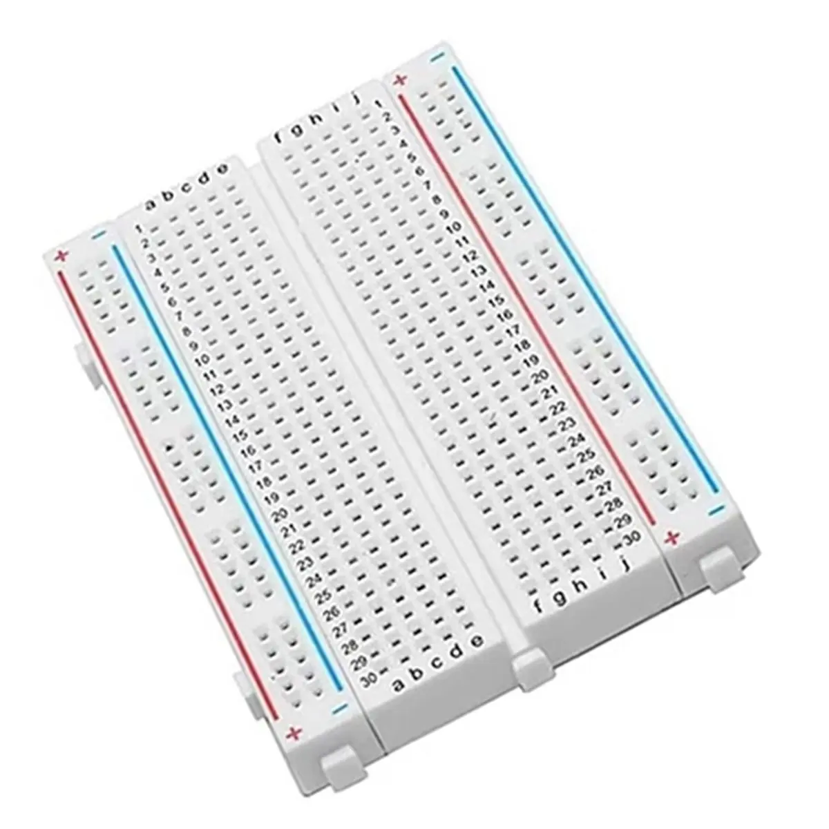 Budget-Friendly-8.5x5.5cm 400 Tie Points Solderless PCB Breadboard Mini Test Protoboard DIY Bread Board for Bus Test Circuit Boa