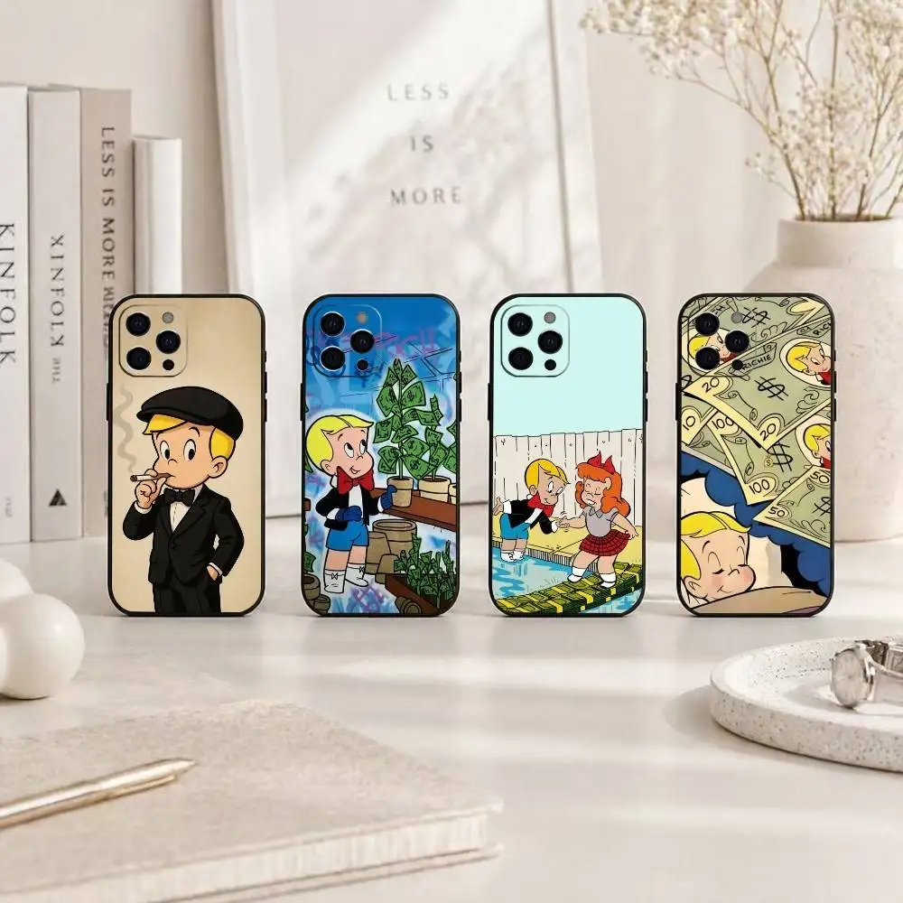 

Money Boy R-Richies Richs Phone Case Silicone Soft For IPhone 17 16 15 14 13 12 11 X XR Plus Pro Max Plus