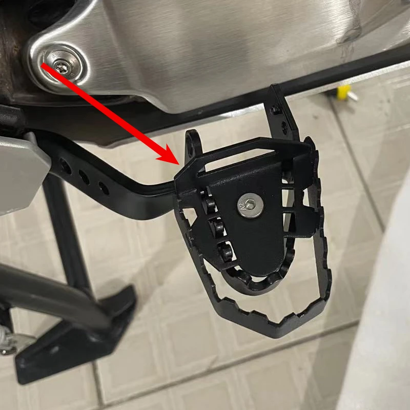 

For BMW F750GS F 750GS F850 GS 2018 2019 2020 2021 2022 2023 2024 Rear Foot Brake Lever Pedal Enlarge Extension Peg Pad Extender