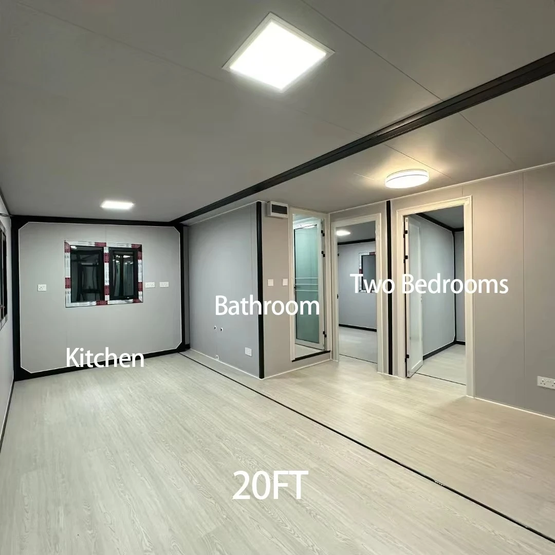 Vorgefertigter Outdoor-Behälter, modulares Haus, tragbar, kompaktes Gehäuse, Hotel-Urlaubskabine, mobiles Zuhause, faltbares Haus