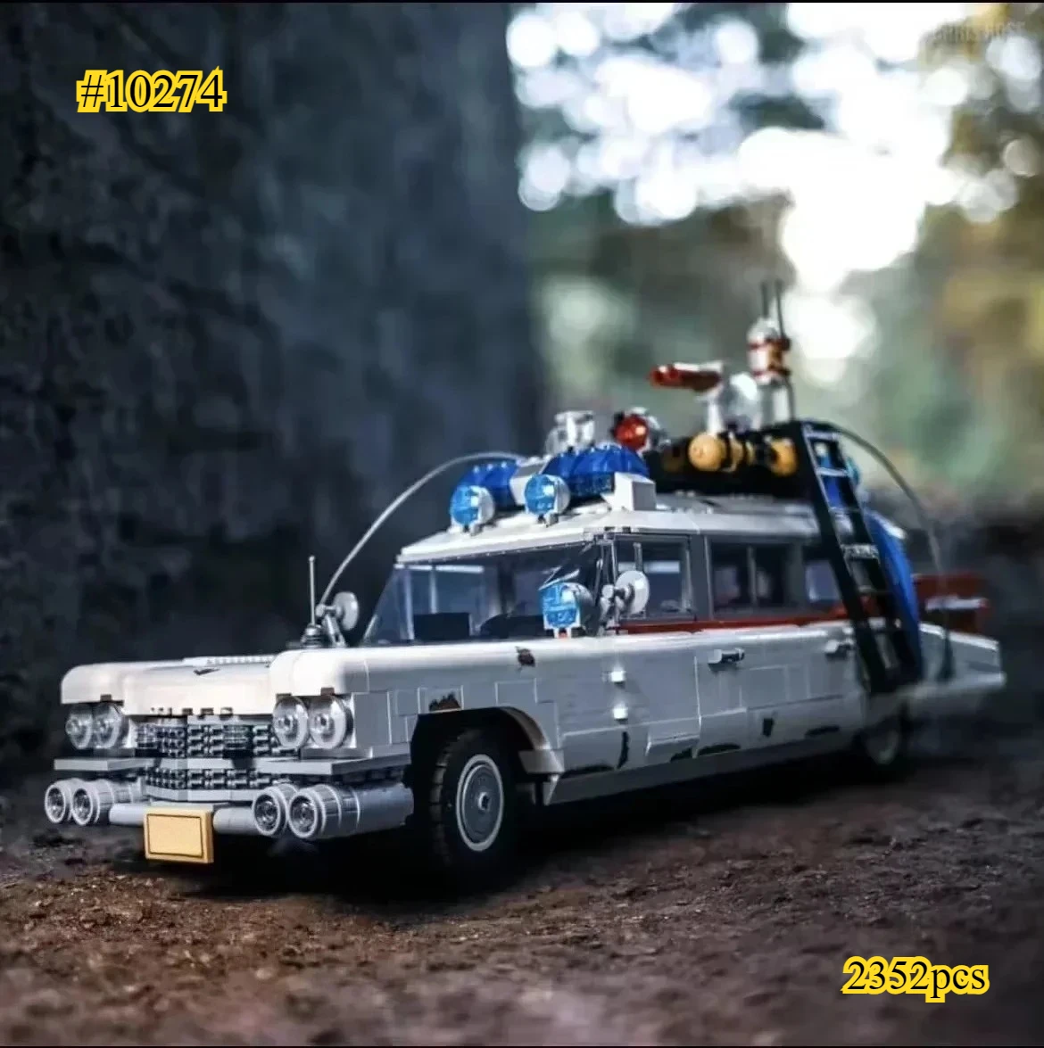 

Creative Handmade Anime Model Vehicle 10274 ECTO-1 Building Block Toy Car Model for Adults Halloween Christmas Gifts 2352PCS
