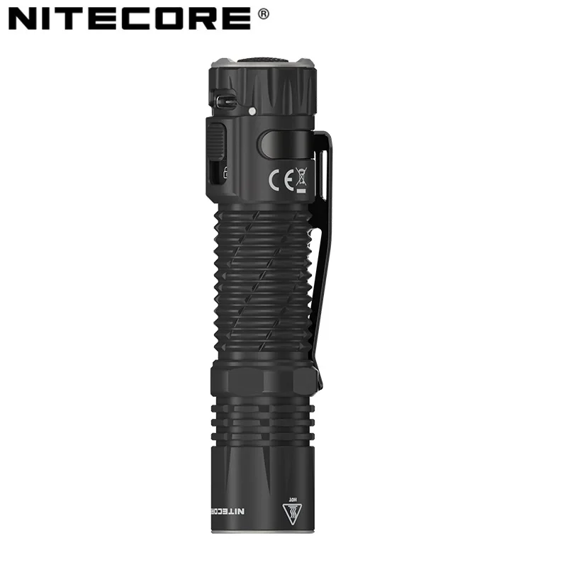 NITECORE EDC33 UHi LED 4000 lumens USB-C Rechargeable Tactical EDC Flashlight Built in 4000mAh 18650 Li-ion Battery