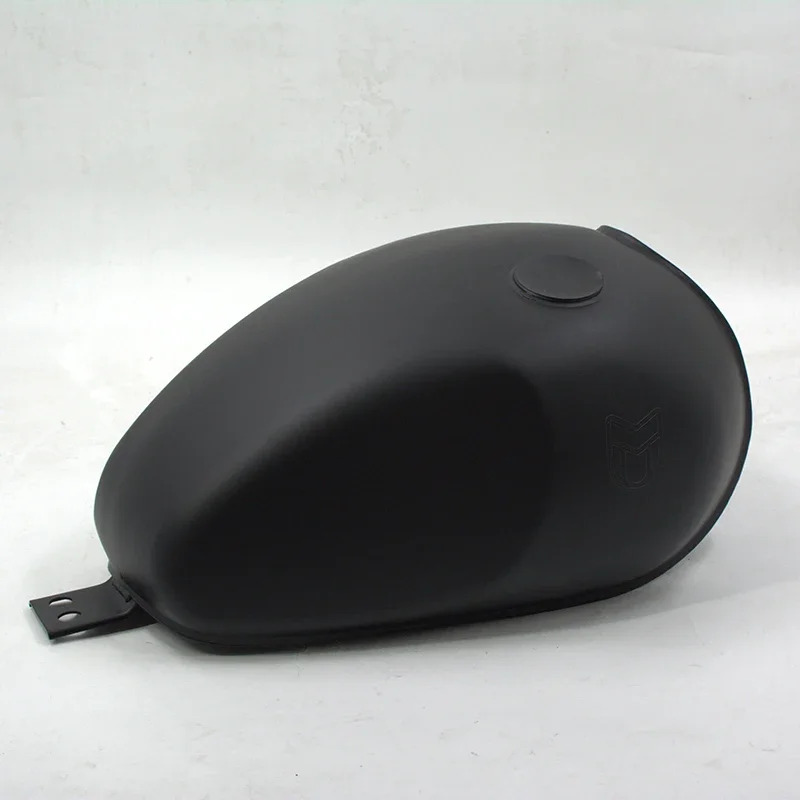 【Premium quality】Motorcycle TANK - 17 LITRE - MATT BLACK - GALVANISED For MUTT Motorcycle Original Parts MPT-1371