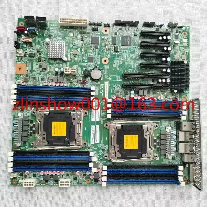 Suitable for six card DIY computer X99 dual server main board E5-v3v4cpu M.2 boot Lenovo RD450X