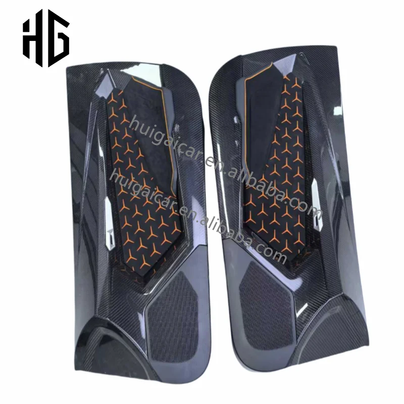 Real Carbon Fiber SVJ Style Limited Edition Inner Door Panels and Car Foot Matt Interior Accessories For Lambor Aventador LP700