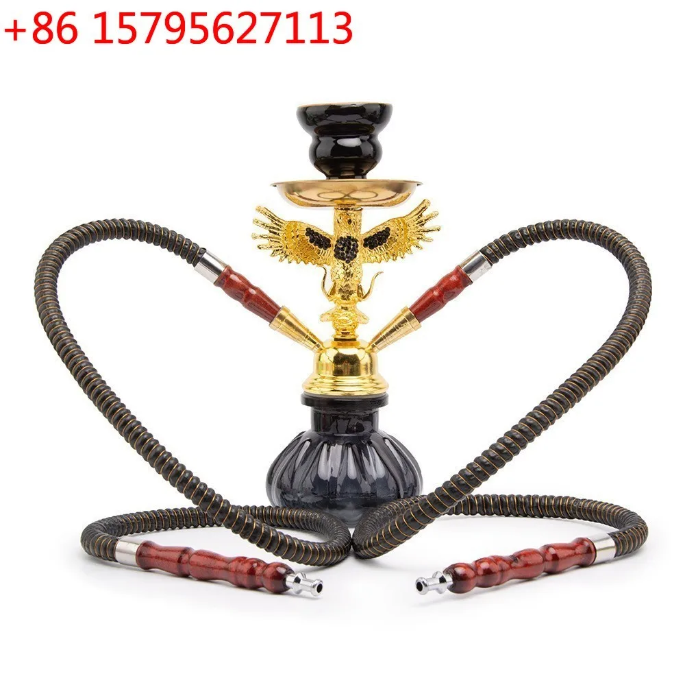 

Arabian shisha elephant small pot set acrylic shisha set glass pipe