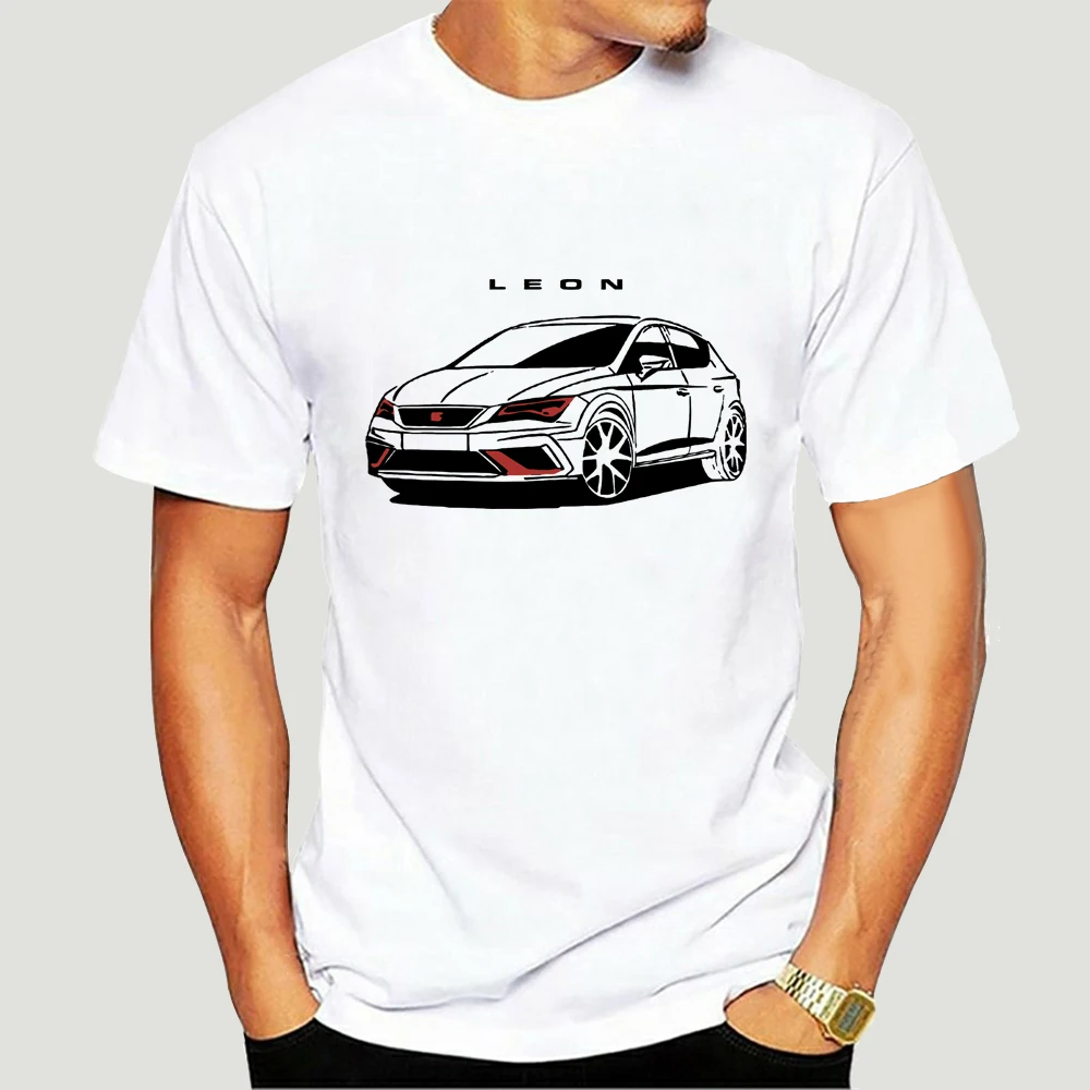 100% Cotton Straight O-Neck Homme Men Funny Person Nalise Leon Fr XS-5XL Line Fit Short-Sleeve T-shirt High Quality Printed Tee