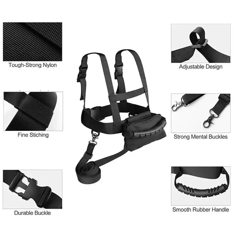 652F مقود تدريب التزلج على الكتف للمبتدئين للتزلج على الجليد