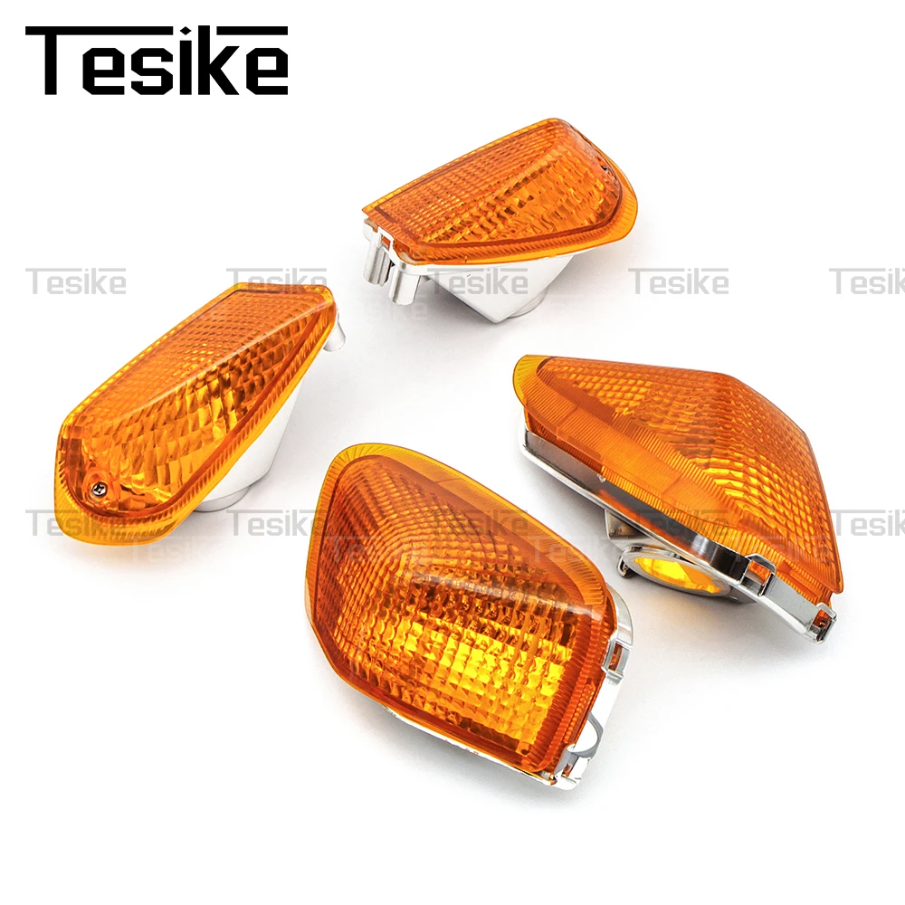 

Motorcycle Front And Rear Turn Signal Protection Cover For KAWASAKI Ninja ZX6 ZZR 400 500 600 ZX600E 1990 1991 1992 Accessories