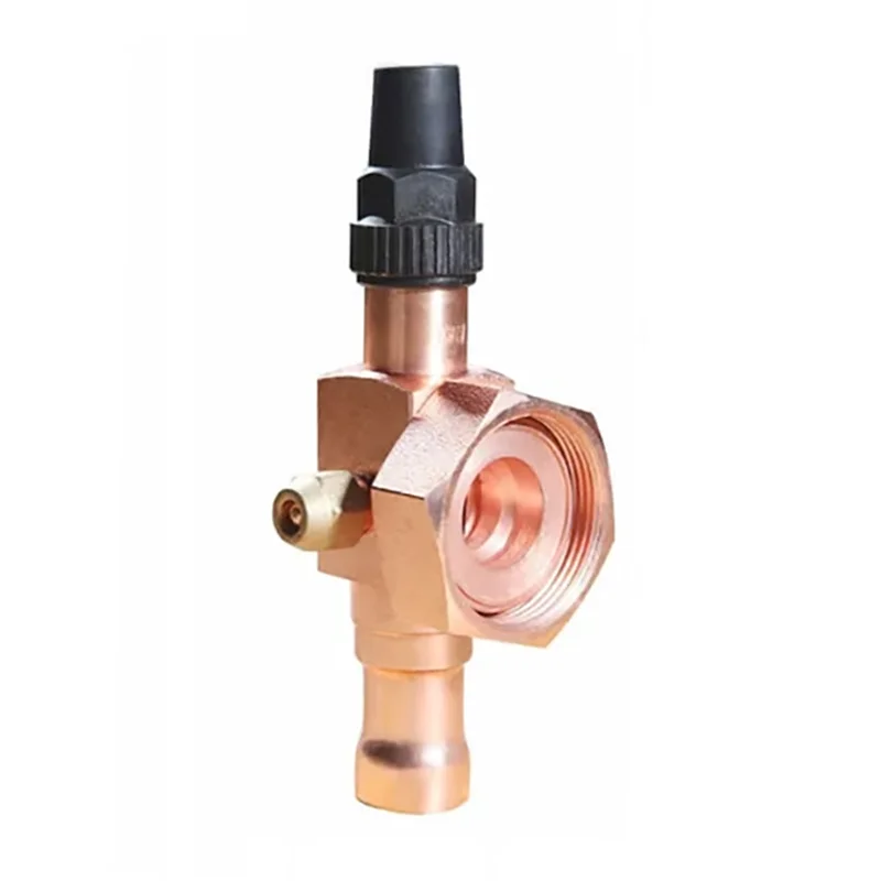 Copper-plated Globe Valve PEV Compressor Angle Rotalock Valves for Refrigeration Part