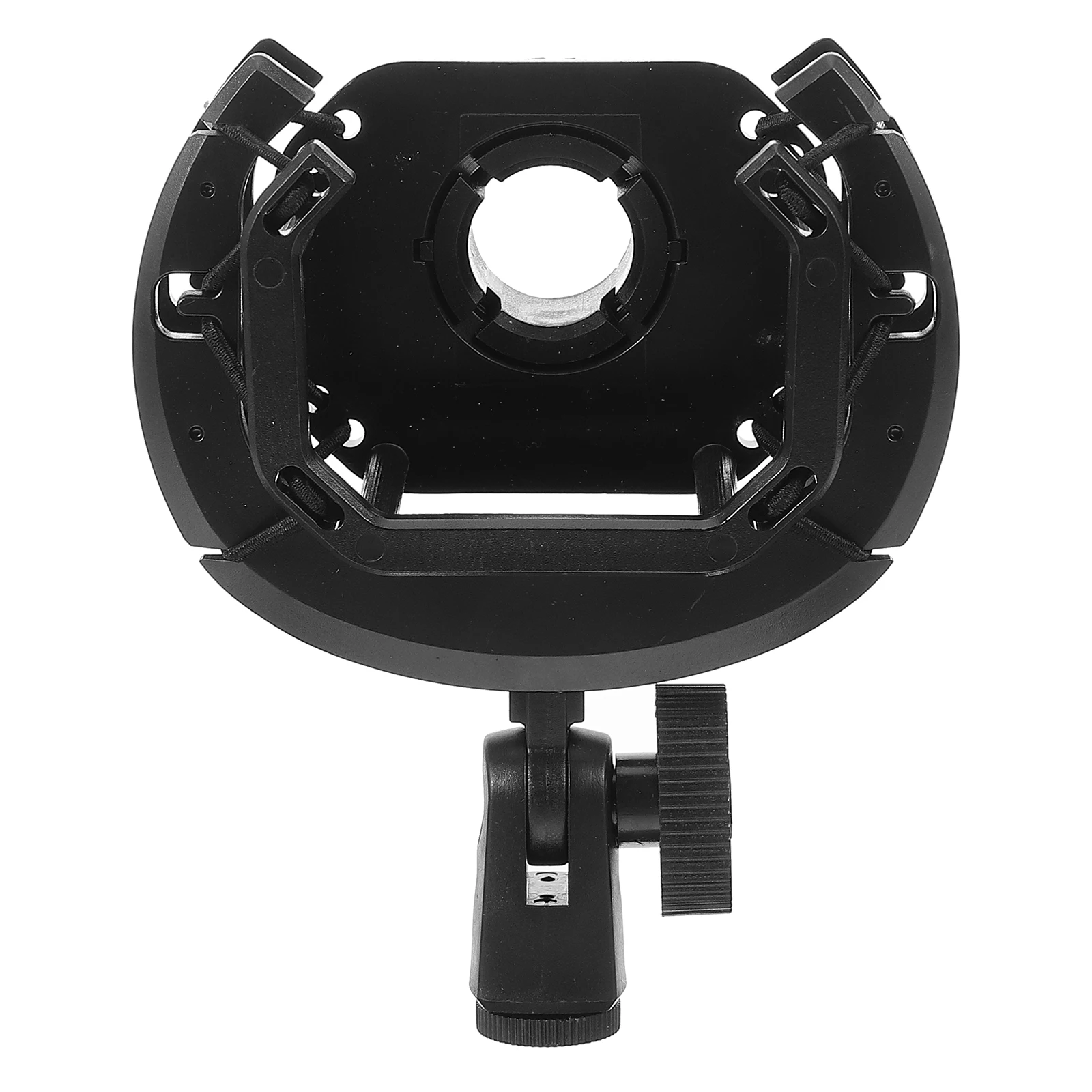 

Microphone Shock Mount Anti Vibration Frame Stand 240 Plastic Square Shockproof Rack Desktop Mic Holder