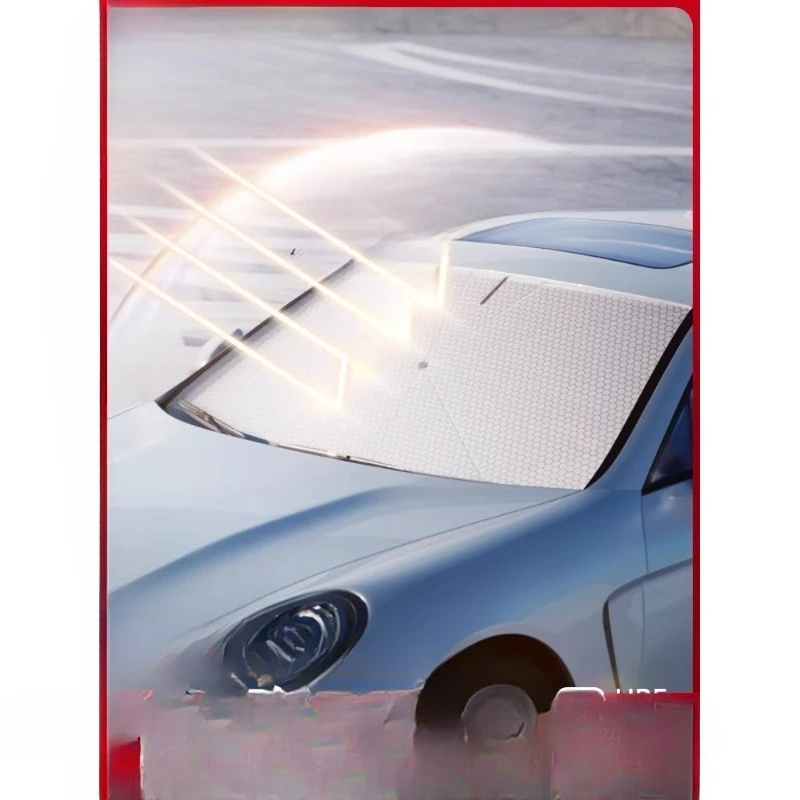 

Parasol window sunshade front windshield sun protection heat insulation thickened