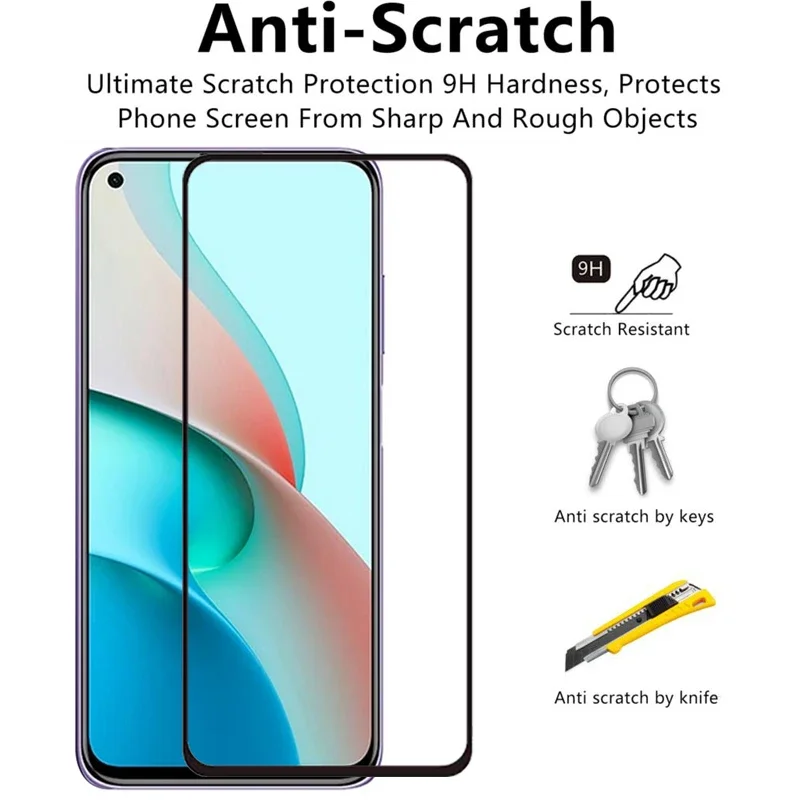 Protecteur d'écran 9D en verre trempé pour Xiaomi, film de sécurité pour redmi note 9 t not 9 t t9 not