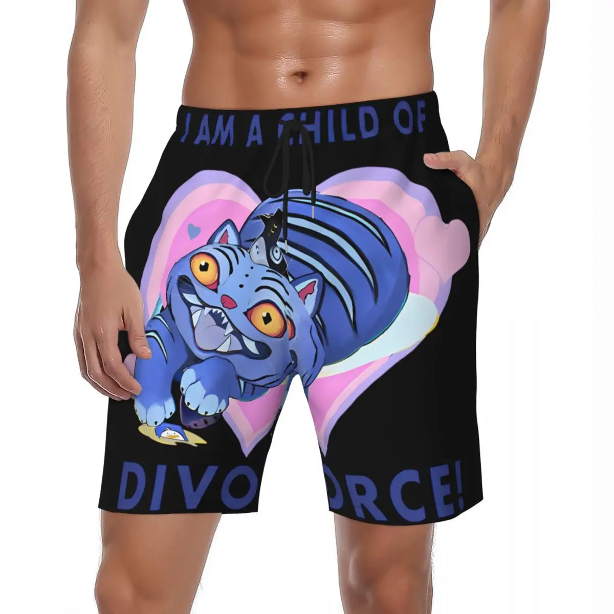 

Шорты для анимации «Охотники на демонов», летние повседневные пляжные шорты с музыкой охотничьей музыкой, мужские спортивные шорты для серфинга, быстросохнущие плавки с принтом