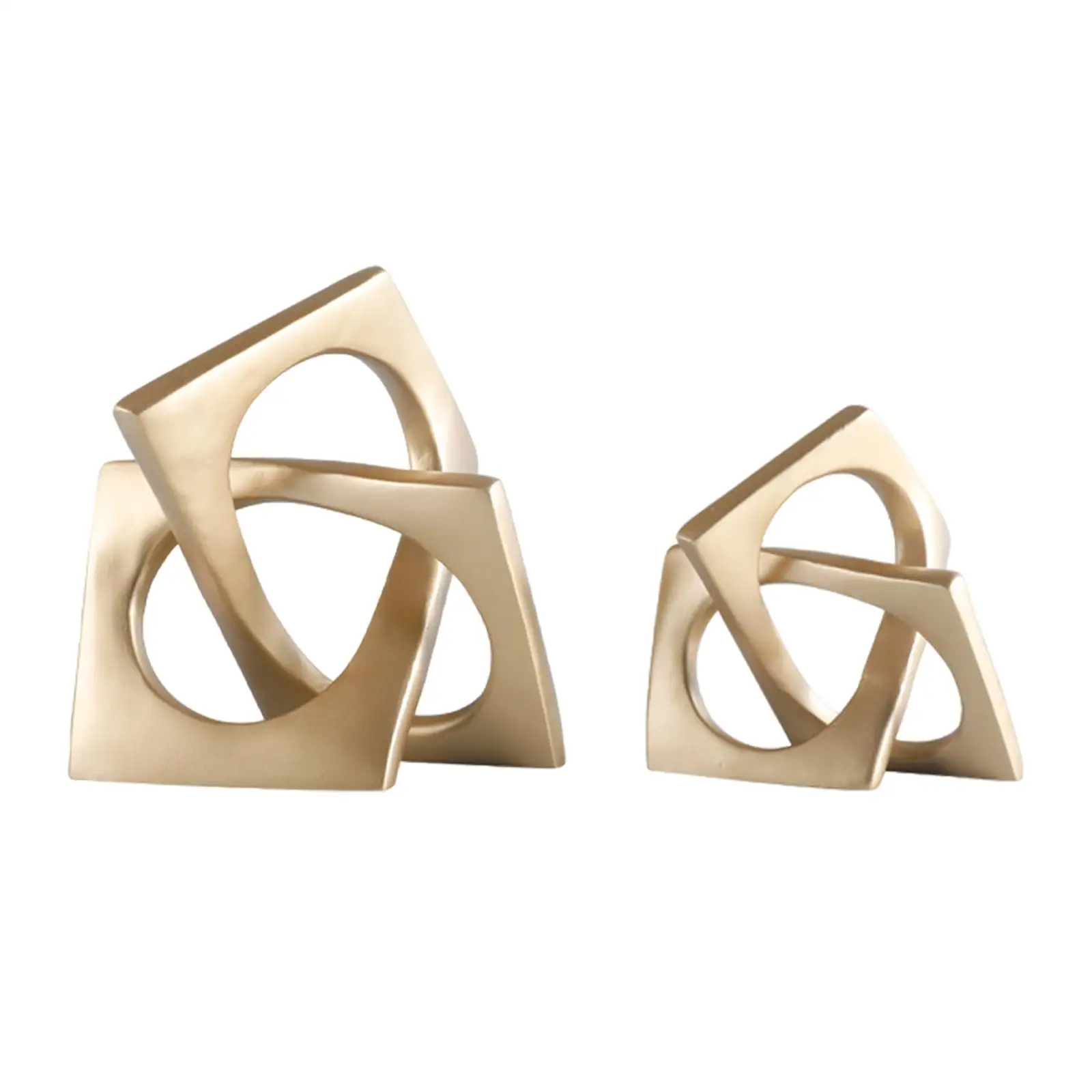 

Geometric Sculpture Simple Desktop Ornament for Centerpiece Cabinet Entrance