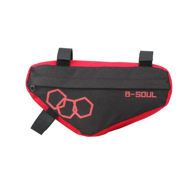 B SOUL Sac de cadre triangulaire imperméable en Oxford pour vélo, grande capacité, pour le cyclisme sur route et VTT, équipement de voyage