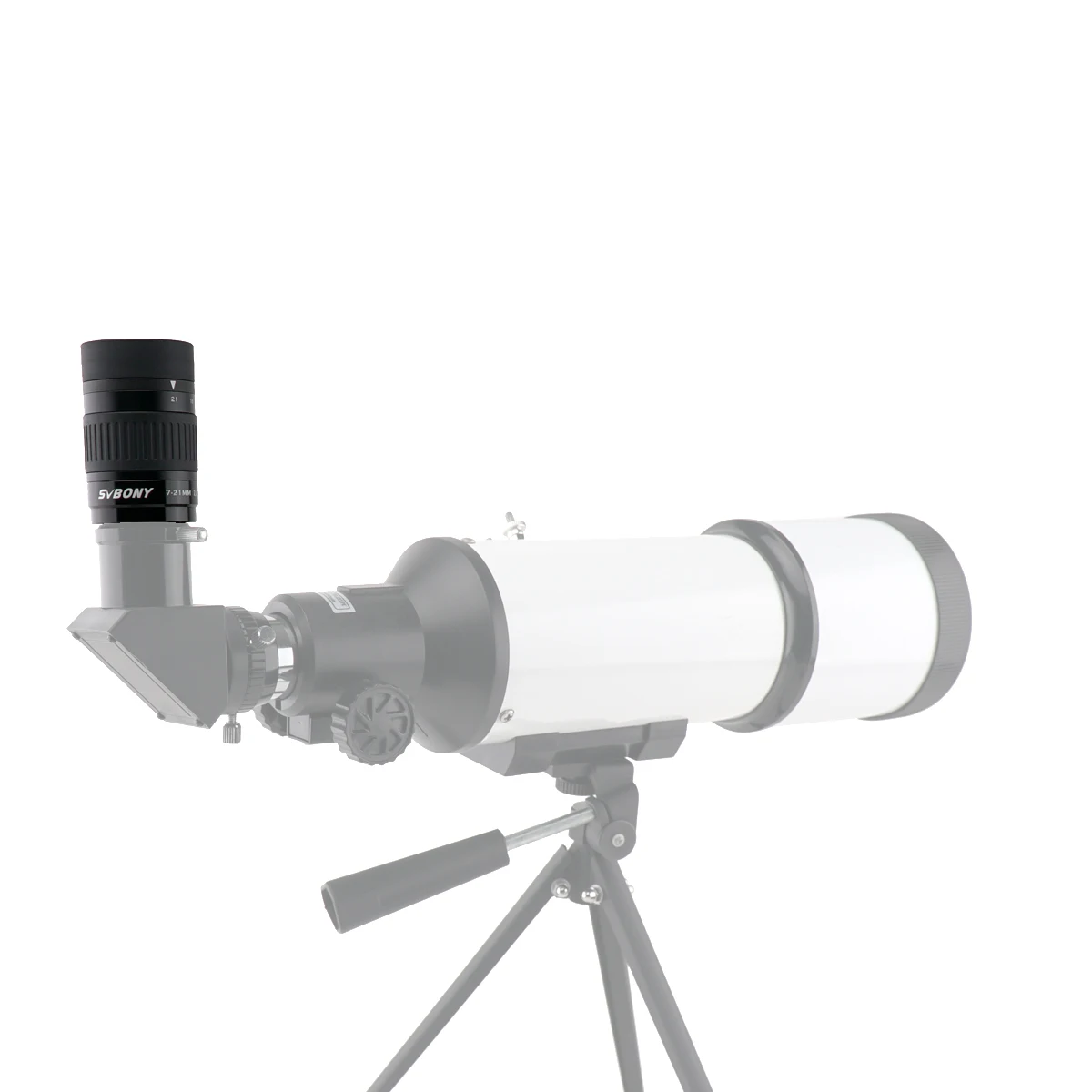 Svbony SV135 Zoom Telescope Eyepiece 1.25 Inch 7mm to 21mm Fully Multi-Coated 6-Elem 4-Group Optical Continuous Zooming
