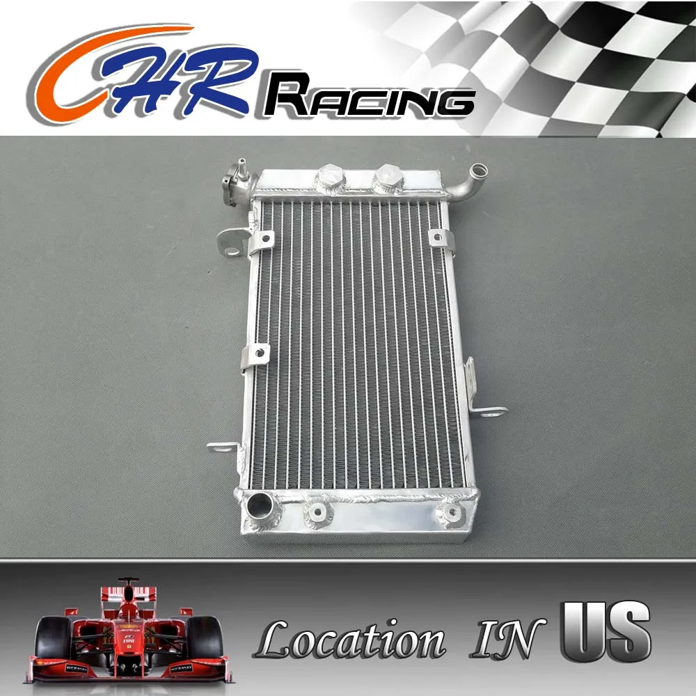 NEW all Aluminum Radiator For 03-08 Suzuki Quadsport Z 400 Cooler Cooling Coolant 2003 2004 2005 2006 2007 2008