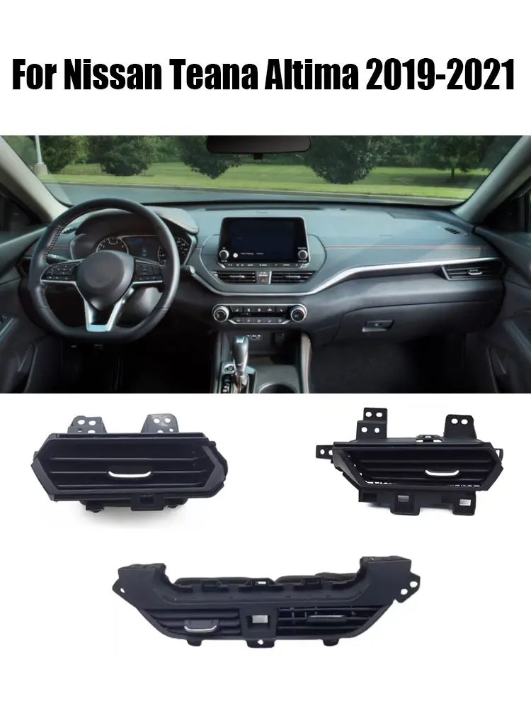

Для Nissan Teana Altima 2019-2021 аксессуары для салона автомобиля, передняя розетка для кондиционера, приборная панель, вентиляционное отверстие для кондиционера переменного тока