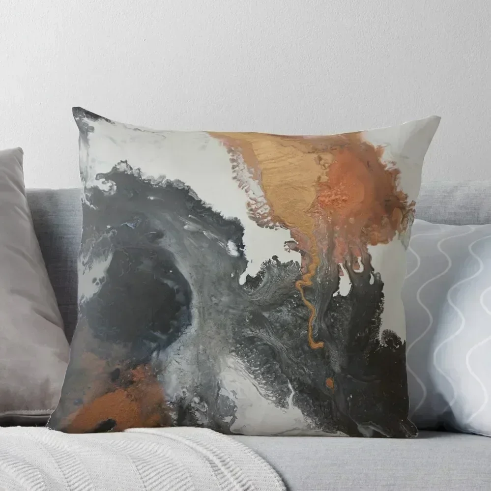 

Mono Copper Throw Pillow Anime Pillow Case Christmas Decorative Cushions pillows decor home pillow