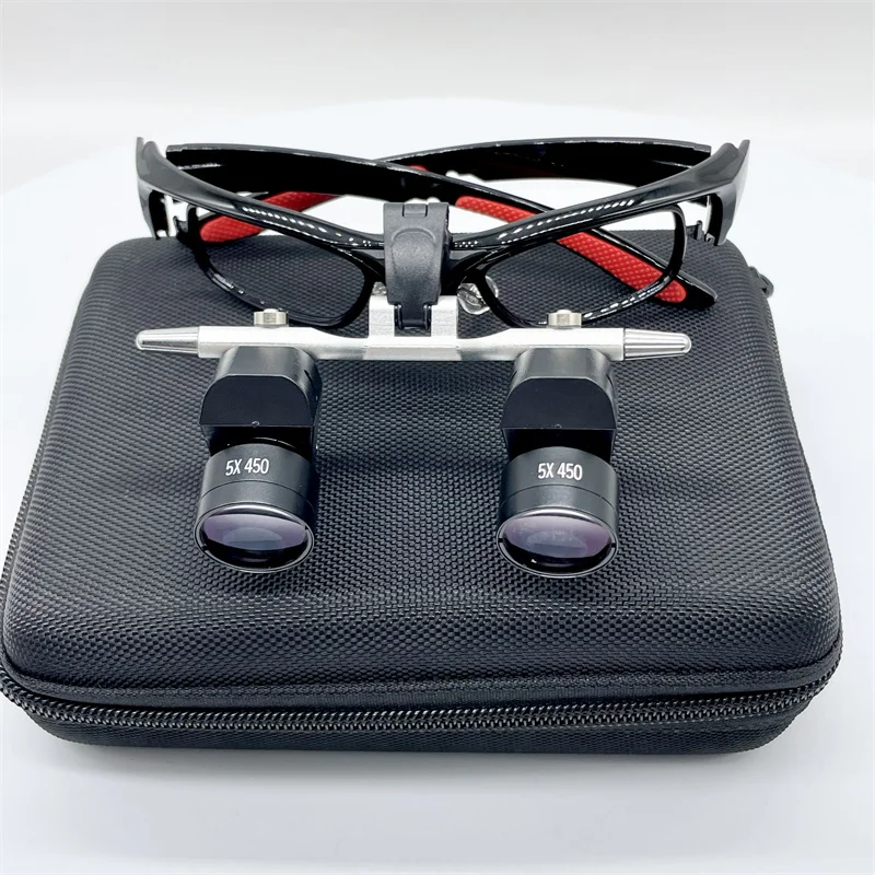 5X Ergo Lens Conversion Loupes New Arrival with Adjustable Pupil Distance, Metal & Plastic Adjustment Frame Available