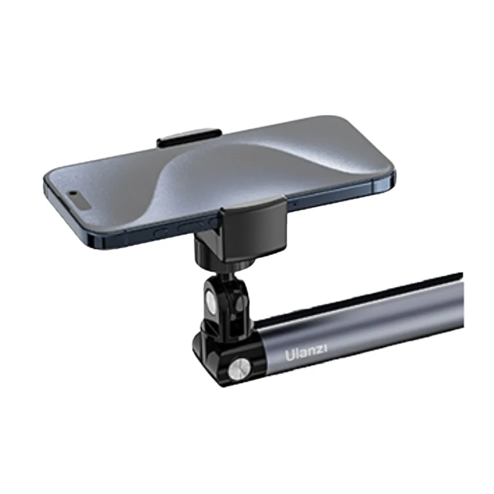 Original Ulanzi TH07 1.45m Cantilever Phone Holder Overhead Floor Stand Bracket Stable Base 360° Rotation With Anti-Slip Mat