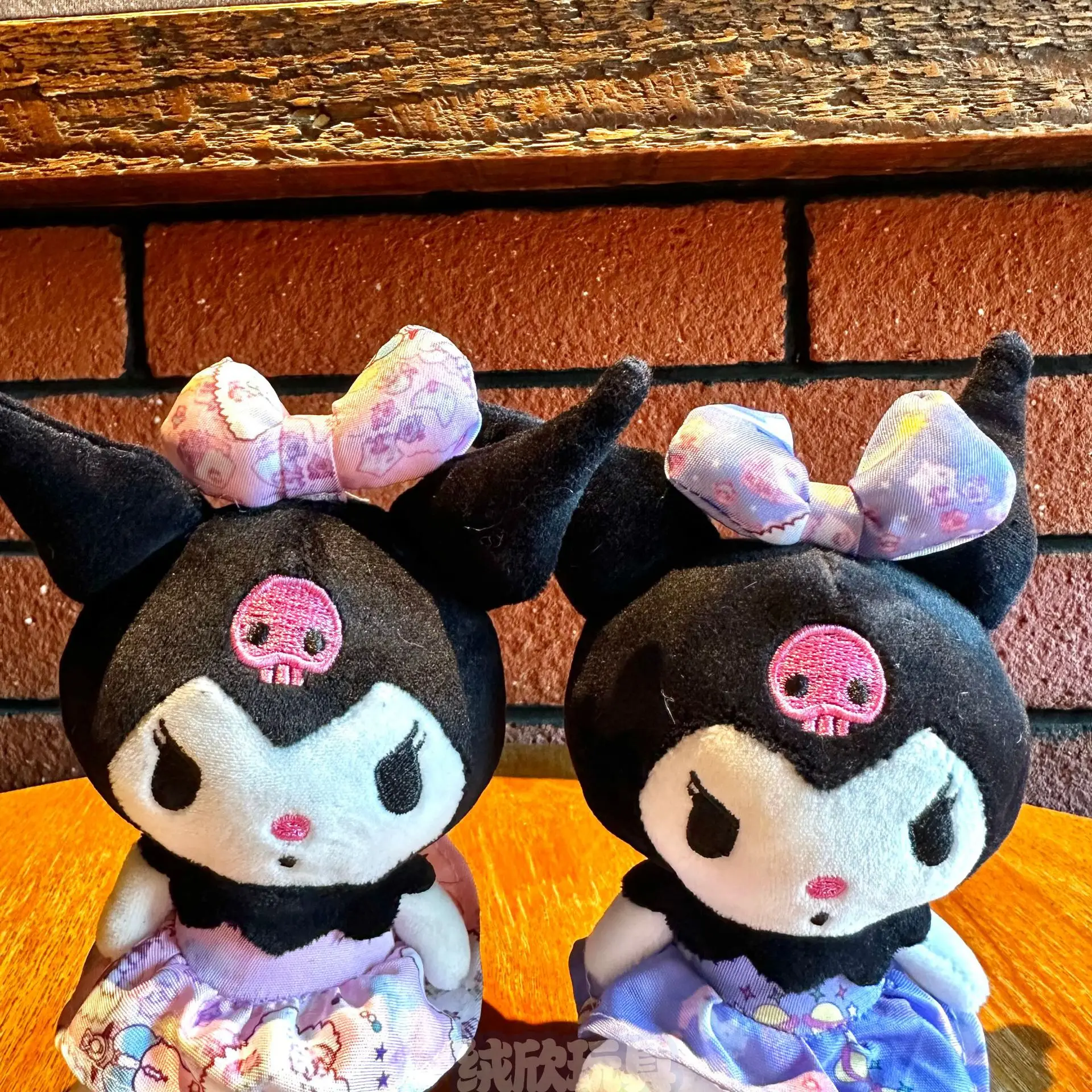 10ชิ้น/ล็อตอะนิเมะ12ซม.Kuromiตุ๊กตาPlushตุ๊กตาจี้ตุ๊กตาจี้พวงกุญแจตุ๊กตาของขวัญของเล่น