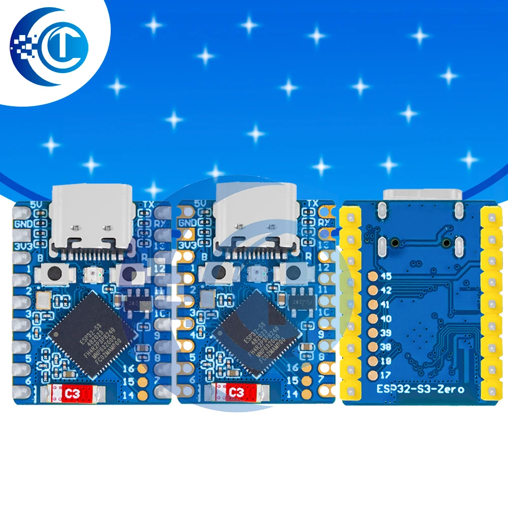 ESP32-S3-Zero Mini Development Board WiFi Bluetooth Ultra-small Size ESP32 C3 S3 ESP 32