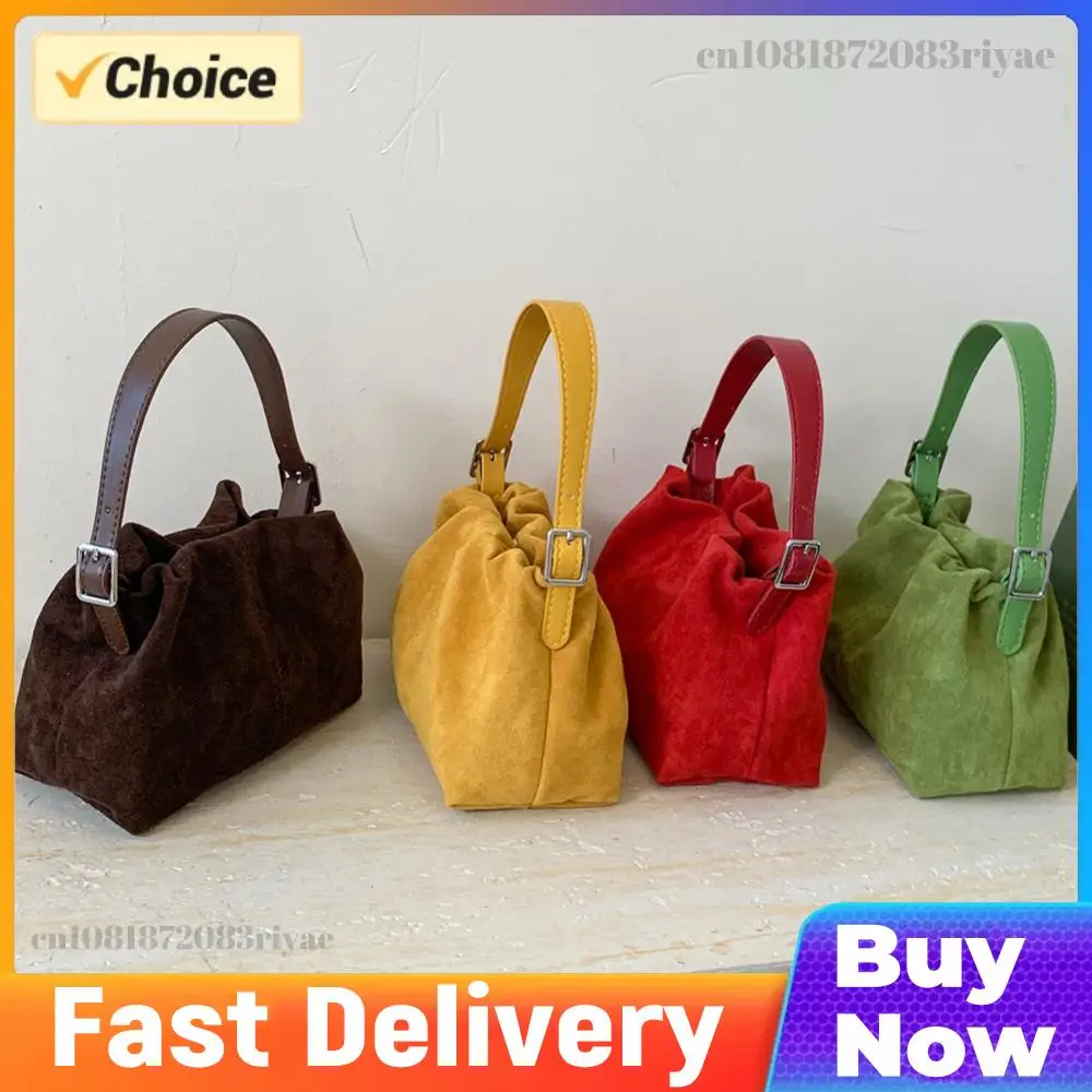 

Женская сумка через плечо из искусственной замши с регулируемым ремнем и верхней ручкой на шнурке, сумка-тоут для путешествий и работы