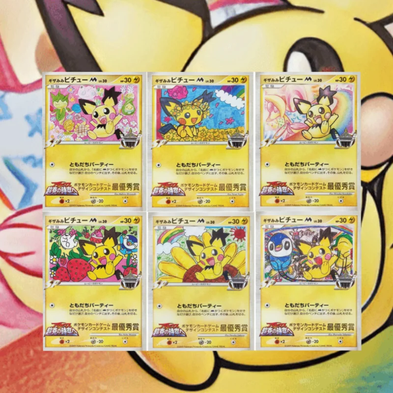 Pokemon Cards PTCG Arceus and the Jewel of Life PikachuDesign Grand Prix Medal Cards Self Made Japanese Version Collection Toys