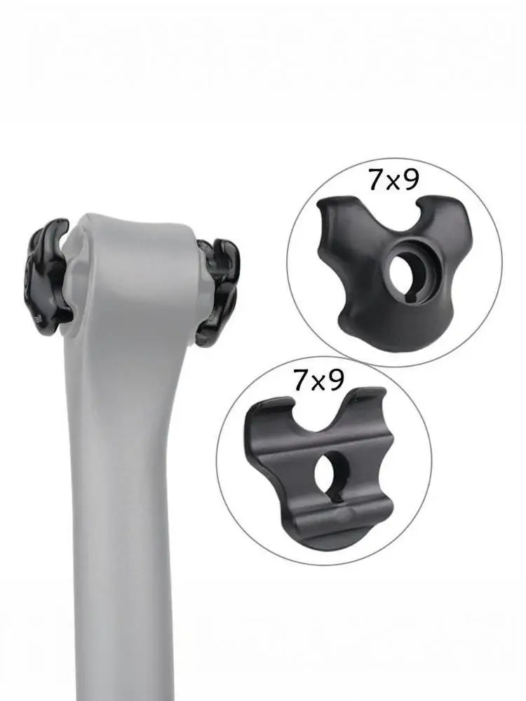 AliExpress NONE Bike Seat Post Clamp For Carbon Rails 7x9mm Bicycle Oval Round Clip Bicycle Seatpost Clamp Head Parts Cycling Accessories【SMQ】
