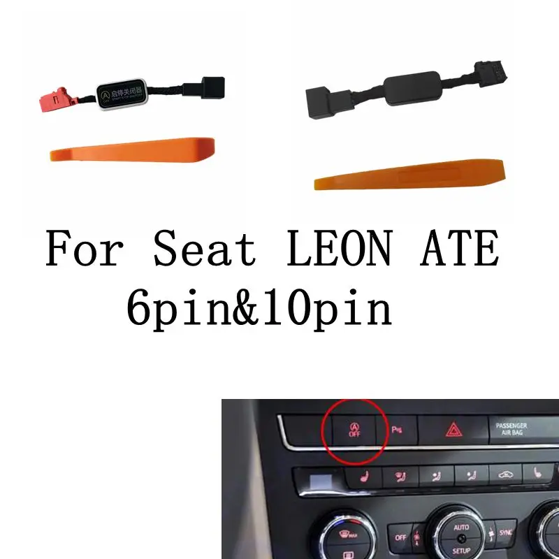 Do Seat Leon MK3 Arona Ateca Samochodowy automatyczny stop Start Off Closer Urządzenie sterujące Czujnik Wtyczka Kabel