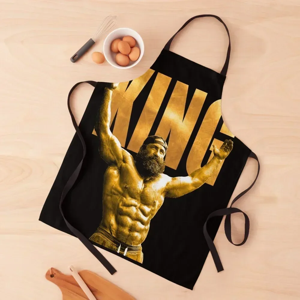 

The Liver King Apron Bib For Kitchen waiter Woman Work nail tech supplies Apron