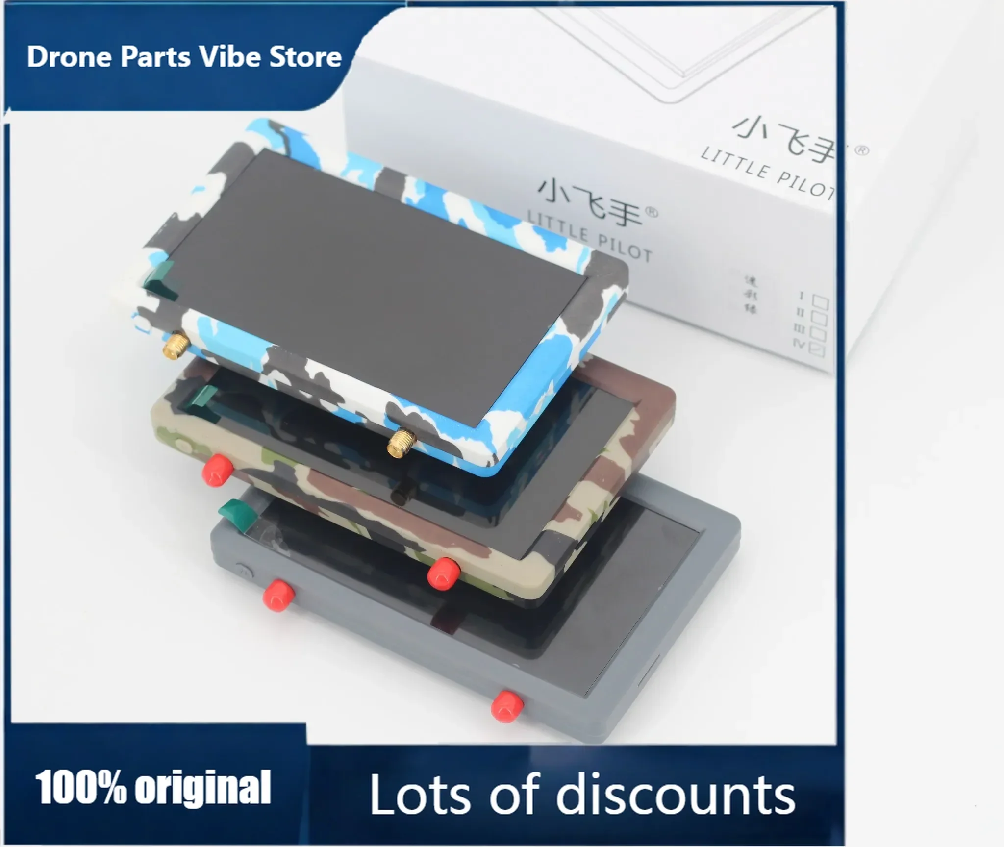 

FyHawkeye Little Pilot 4 5.8G 48CH Diversity Dual Receiver 5inch 800X480 700LUX Built-in DVR FPV Monitor for RC Drone Vehicle