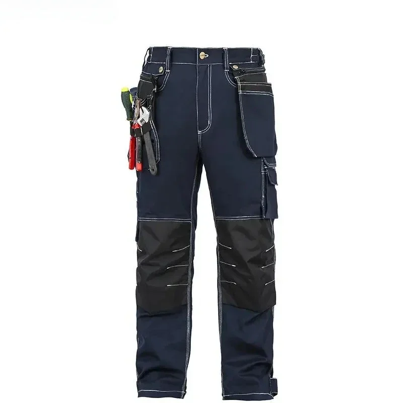 New Overall Uniform Wear Mens Carperner  Durable Multi Pockets Work Trousers With Eva Knee Pads Work Pant Workwear