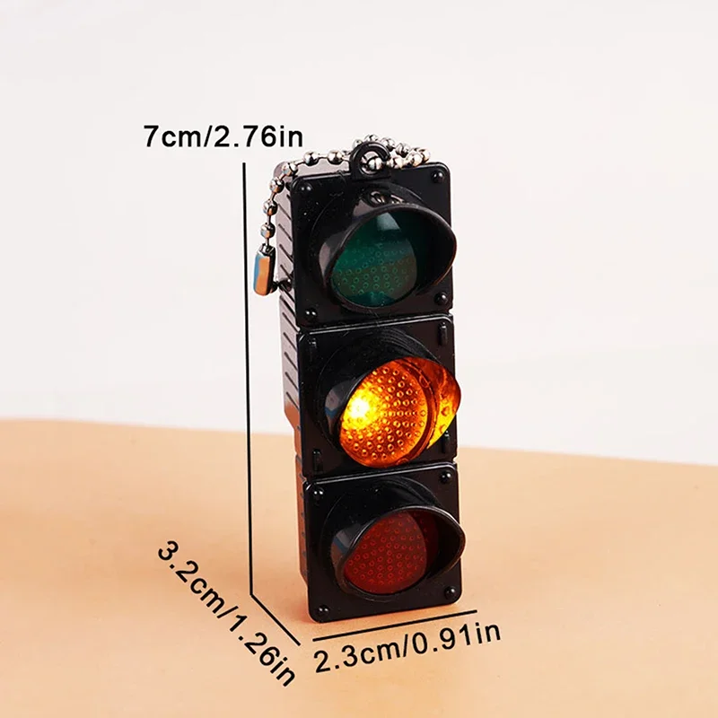 1:12 maison de poupée Miniature feu de circulation LED modèle meubles maison modèle décor jouet maison de poupée accessoires