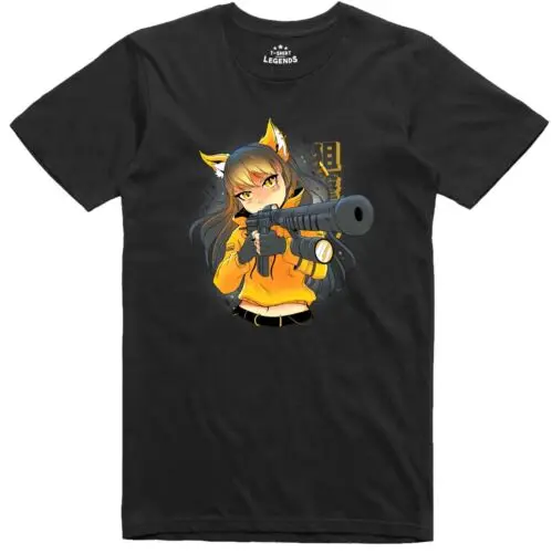 Hombre Anime Camiseta Niña Manga Japonés Geek Corte Normal Camiseta