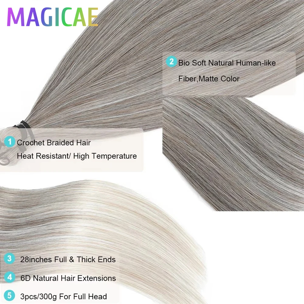 Рисунок 6 - 28 дюймов Ombre Straight Brown