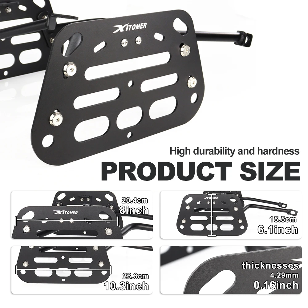 For Suzuki GSX-S 750 2017 2018 2019 2020 2021 Motorcycle Saddlebag Support Bars Mounting Brackets Side Carrier Pannier Racks