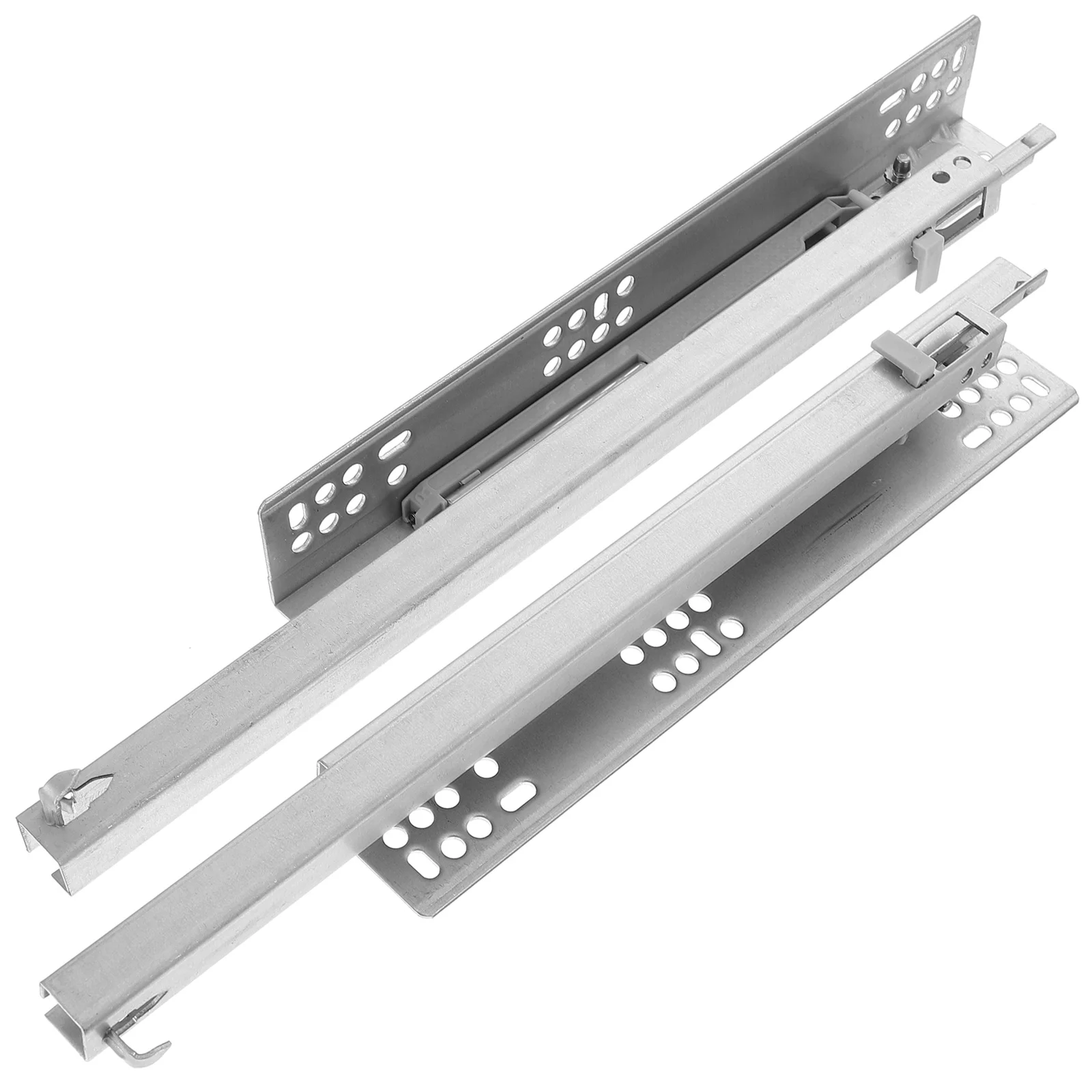 

2pcs Undermount 14 Inch Heavy Duty Full Extension Soft Close Metal Ball Bearing Rails For Cabinet Dresser Slide Rails Drawer
