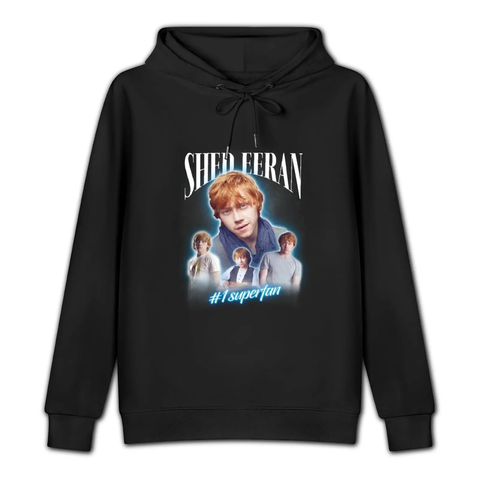 Rupert Grint Shed Eeran Parody Cursed Fan Collage Pullover Hoodie anime clothing anime clothes mens hoodies