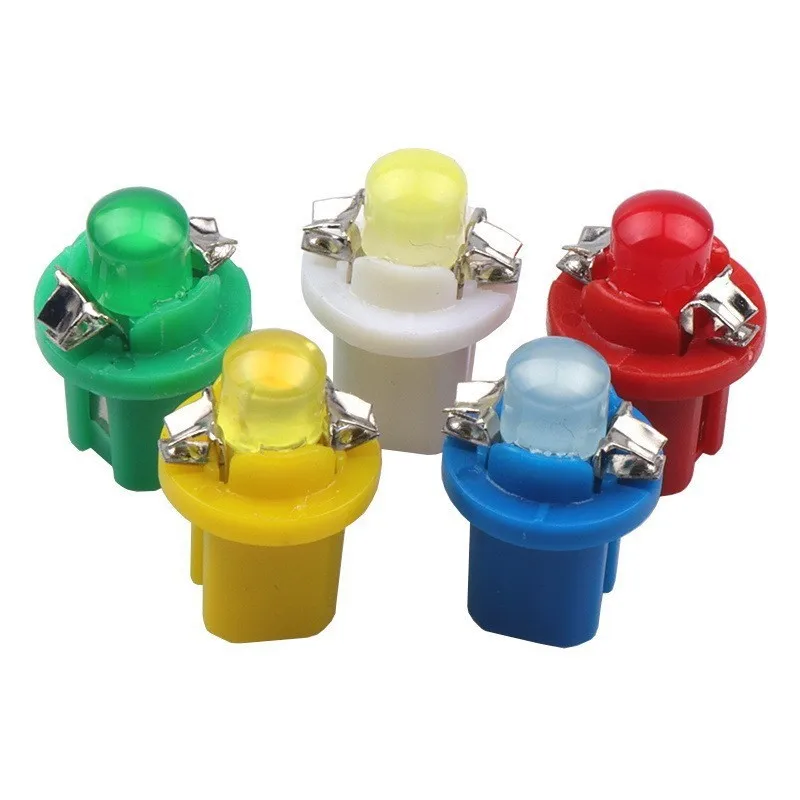 

COB B8.5D round head 1 light 1smd COB LED instrument light width indicator light center console lamp instrument panel