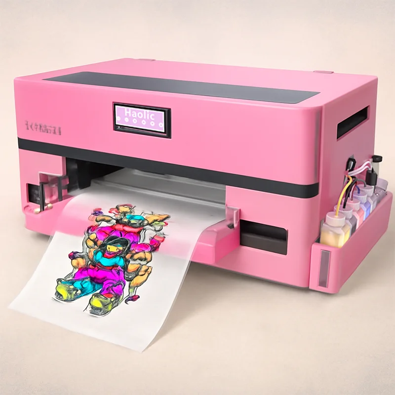 Ready for Side Hustle! Plug Print Heat Transfer Pro XP600 A3 Large Format 300mm Digital DTF Printer High US Warehouse