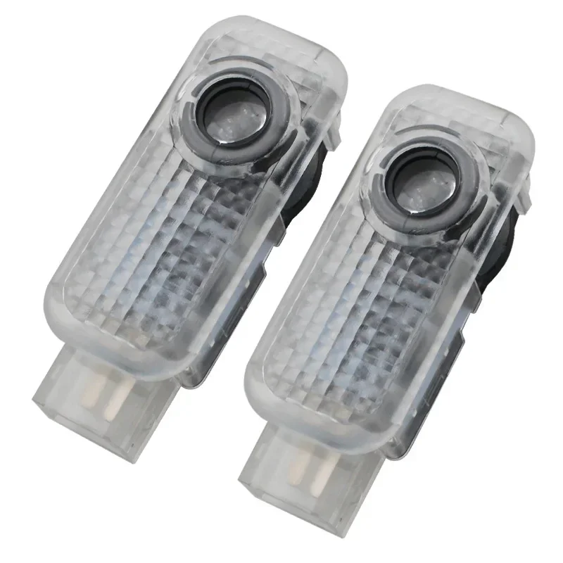 2szt Samochodowe oświetlenie powitalne LED Lampa projektorowa Auto Akcesoria Do Audi Sline A1 A3 A4 A5 A6 A7 Q3 Q7 TT R8 B5 B6 B8 C5 C8 8P