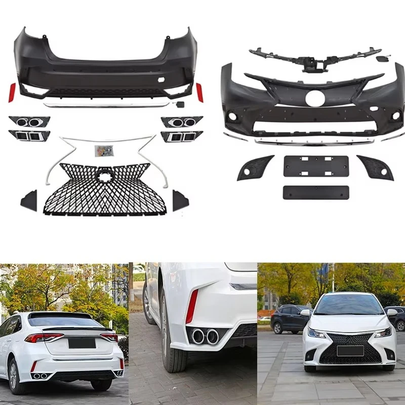 

Factory Direct Sales Bumper Car Body Parts Kit for 2020 TOYOTA COROLLA Modified LS Surround Body Kit