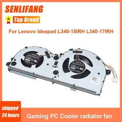 For Lenovo Ideapad L340-15IRH L340-17IRH DC28000E1D0 Gaming PC Cooler 8Lines Laptop CPU Cooling Fan New