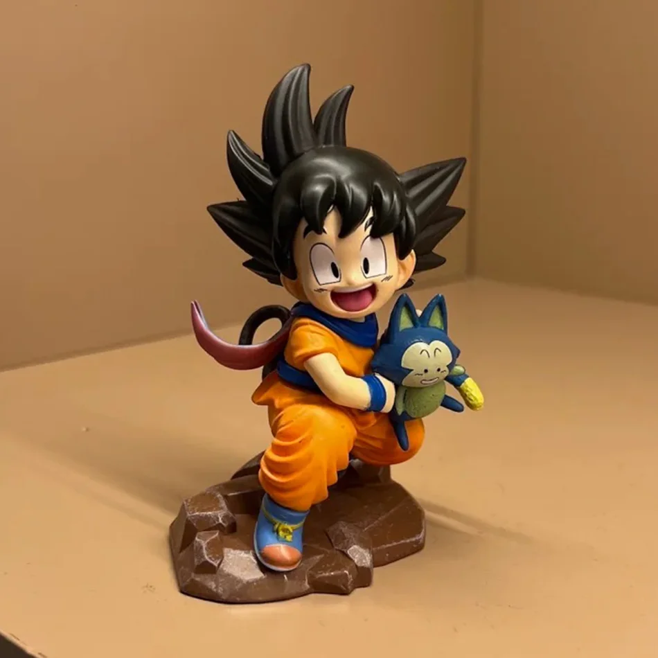10 centimetri Anime Dragon Ball Z Figura Goku Figura Goku Abbraccia Pura PVC GK Figure Yamcha Anime Da Collezione Modello Giocattoli Regali