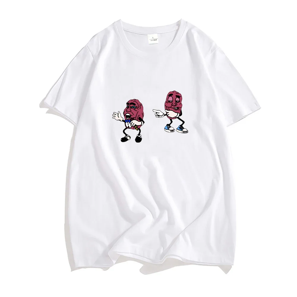 California Raisins Sunshine Co Rap Show Tshirts MEN Fashion 100% Cotton T Shirts Sense of Design Harajuku T-shirts Aesthetic Top